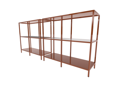 Beyaz arkaplanda 3 boyutlu bir yatak hazırlama