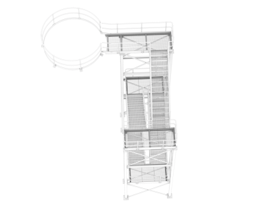 Bir vincin 3 boyutlu görüntüsü