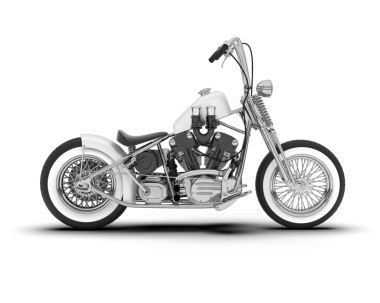 Bir bisikletin 3 boyutlu görüntülemesi