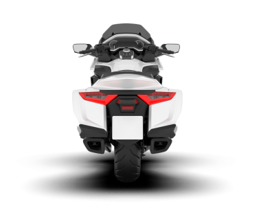 Modern elektrikli scooter. 3d illüstrasyon.