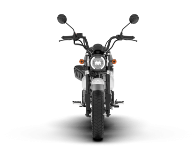 modern siyah motosiklet siyah arka plan, izole edilmiş, kırpma yolu