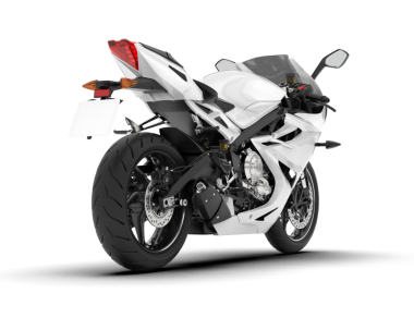 Daha az genel bir konsept motosikletin 3 boyutlu tasarımı