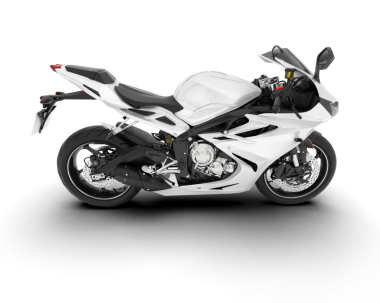 modern siyah beyaz motosiklet