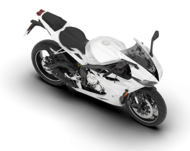 Gri arka planda izole edilmiş beyaz spor bisikleti