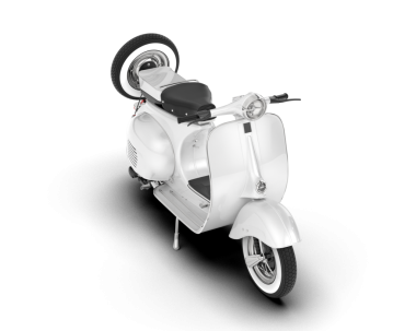 Beyaz arkaplanda mobilet izole edildi