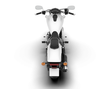 Modern scooter beyaz arkaplanda izole edildi