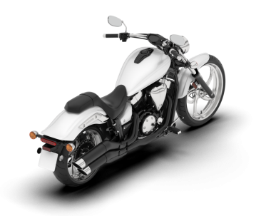 motosiklet 3 boyutlu izole edilmiş