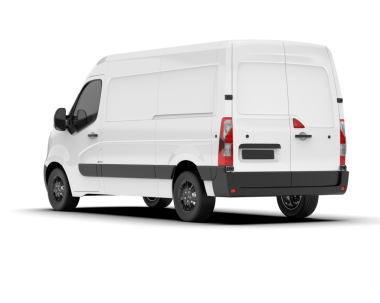 beyaz arka planda modern beyaz araba