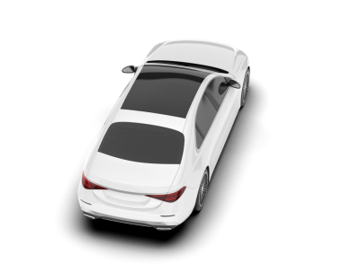 beyaz arkaplandaki araba