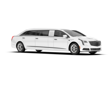 Uzun kuyruklu beyaz araba.