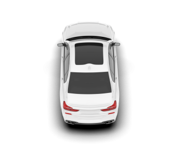 Modern araba manzarası. 3d oluşturma