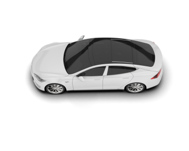 Araba beyaz arka planda izole edilmiş. 3d illüstrasyon