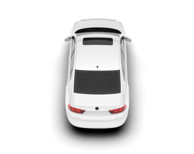 Araba beyaz zemin üzerine