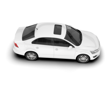 araba beyaz izole arkaplan.