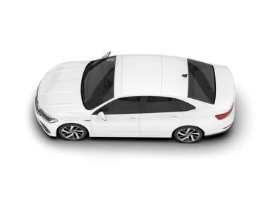 modern elektrikli sedan beyaz arka planda izole edildi