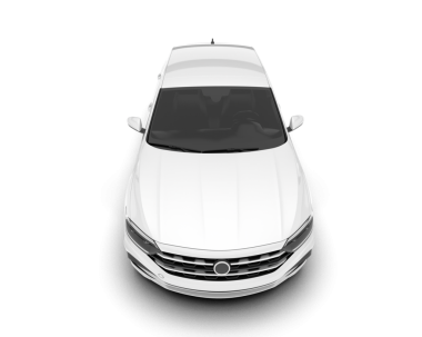 modern beyaz araba beyaz üzerine izole