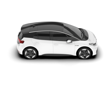 gerçekçi elektrikli araba beyaz arkaplanda izole