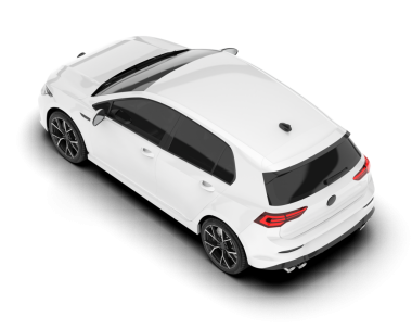 modern lüks araba beyaz arka planda izole edilmiş