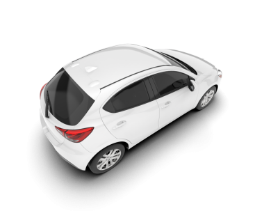 araba beyaz izole arkaplan