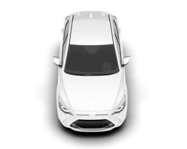 modern araba gölgeli beyaz arka planda izole edilmiş.