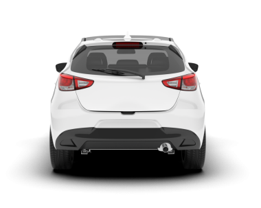 gerçekçi araba arkası görünümü