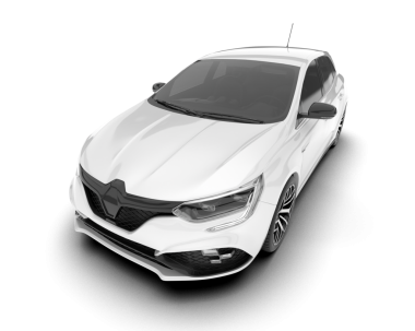 gerçekçi modern araba. vektör gerçekçi araba.