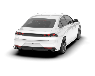 Siyah arka planda bir araba. vektör illüstrasyonu