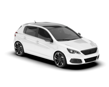 Beyaz arka plan üzerinde beyaz araba.