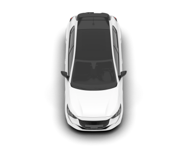 Gerçekçi araba manzarası. 3d oluşturma.