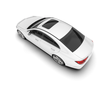 modern lüks araba beyaz arka planda izole edilmiş