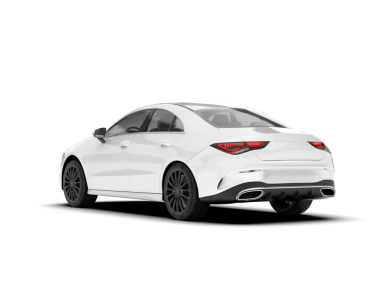 beyaz premium modern araba beyaz arka planda izole