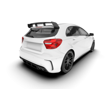 araba premium 63d görüntü izole edildi