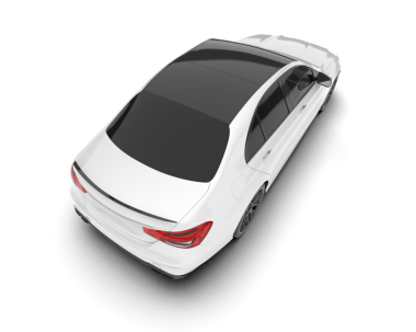 beyaz arkaplanda izole edilmiş araba, vektör illüstrasyonu