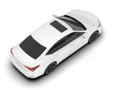 Araba modern sedan. 3d oluşturma