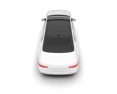 Modern araba. 3d oluşturma