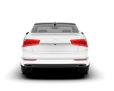 Beyaz arka planda modern bir araba. 3d illüstrasyon