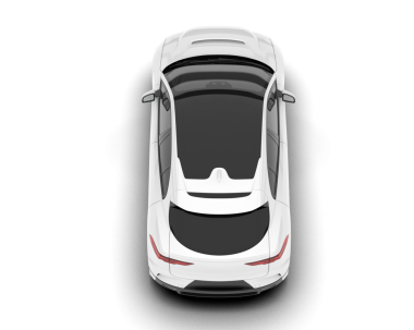 Araba beyaz arka planda izole edilmiş. 3d oluşturma