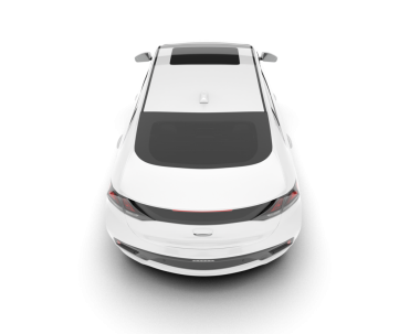 gerçekçi araba ön görünümü