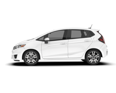 Gerçekçi beyaz araba. vektör illüstrasyonu