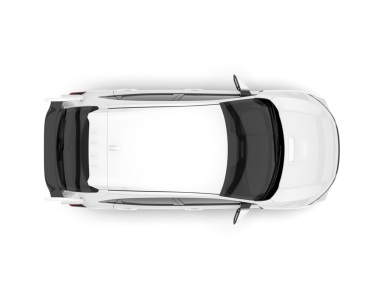 araba beyaz arkaplanda izole edildi.