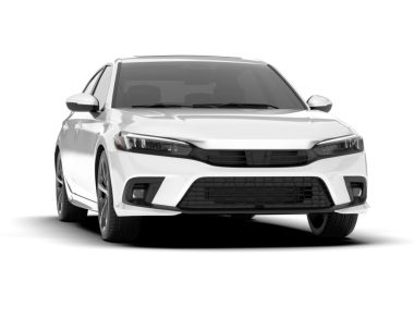 araba modern araç, sedan, sedan, ön manzara.
