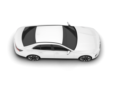 Modern elektrikli araba. Vektör çizimi. 10 saniye.