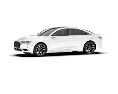 modern araba kırpma yolu ile beyaz arkaplanda izole