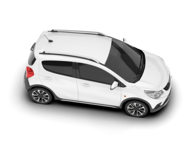 Gerçekçi bir araba. vektör gerçekçi illüstrasyon