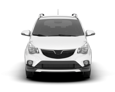 Beyaz arka planda beyaz araba, vektör illüstrasyonu