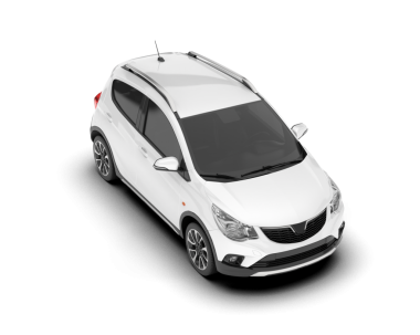 gölgeli modern araba