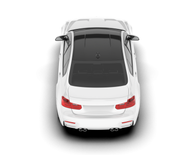 beyaz arkaplanda izole edilmiş araba, vektör illüstrasyonu