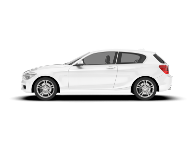 gerçekçi araba yan görünüm vektörü