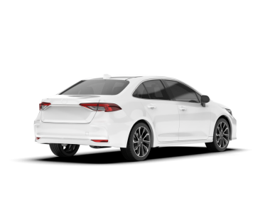 beyaz araba beyaz zemin üzerine izole