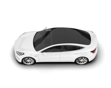 Araba beyaz arka planda izole edilmiş. 3d illüstrasyon.